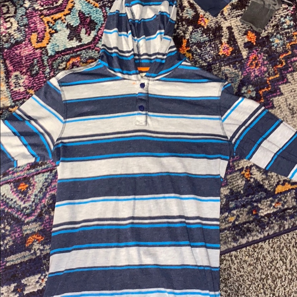 RuffHewn Striped hoodie